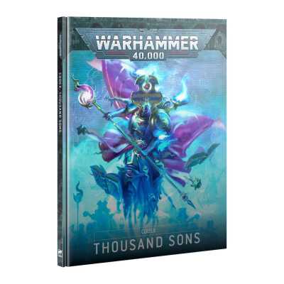 THOUSAND SONS manuale CODEX warhammer 40k IN ITALIANO età 12+