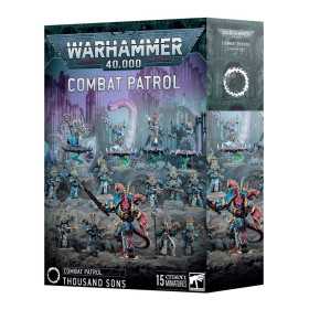 PATTUGLIA DA COMBATTIMENTO combat patrol THOUSAND SONS set di 15 miniature WARHAMMER 40K età 12+