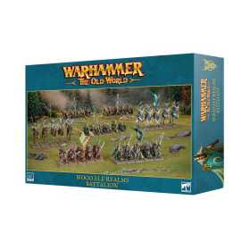 WOOD ELF REALMS set di 62 miniature BATTALION warhammer THE OLD WORLD età 12+