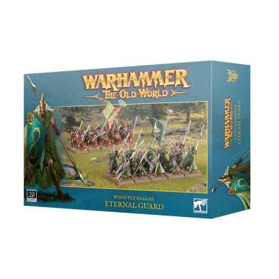 ETERNAL GUARD set di miniature WOOD ELF REALMS warhammer THE OLD WORLD età 12+