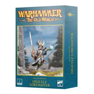 LOREMASTER miniatura HIGH ELF REALMS warhammer THE OLD WORLD età 12+