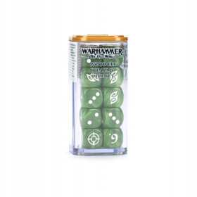 DICE SET di 20 dadi WOOD ELF REALMS warhammer THE OLD WORLD età 12+