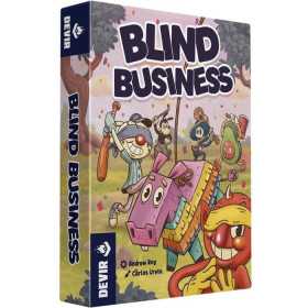 BLIND BUSINESS gioco da tavolo POCKET devir IN ITALIANO età 8+