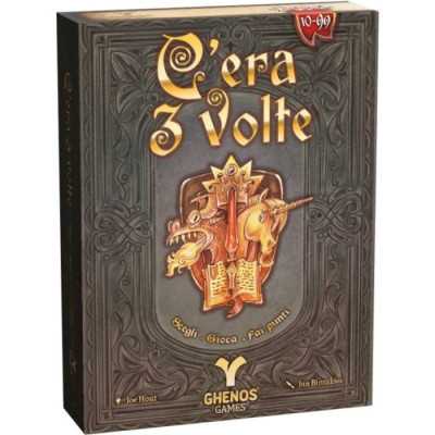 C'ERA 3 VOLTE gioco da tavolo CON LE CARTE ghenos games IN ITALIANO età 10+