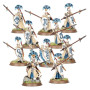 VANARI AURALAN WARDENS set di 10 miniature LUMINETH REALM LORDS warhammer AGE OF SIGMAR età 12+