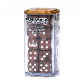 DICE SET di 20 dadi BEASTMEN BRAYHERDS warhammer THE OLD WORLD età 12+