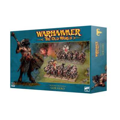 GOR HERD set di 30 miniature BEASTMEN BRAYHERDS warhammer THE OLD WORLD età 12+