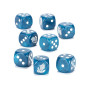 DOL AMROTH set di 8 dadi DICE middle earth strategy battle game SWAN KNIGHTS età 12+