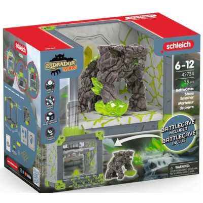 BATTLECAVE SPEZZAPIETRE miniatura in resina ELDRADOR creatures SCHLEICH 42734 età 7+