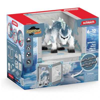 BATTLECAVE SPACCANEVE miniatura in resina ELDRADOR creatures SCHLEICH 42733 età 7+