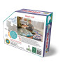 PUZZLE SAGOMATO madd capp 48 PEZZI orso polare I AM LIL' POLAR BEAR età 4+