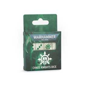 CHAOS KNIGHTS DICE set di 16 dadi WARHAMMER 40K età 12+