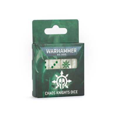 CHAOS KNIGHTS DICE set di 16 dadi WARHAMMER 40K età 12+