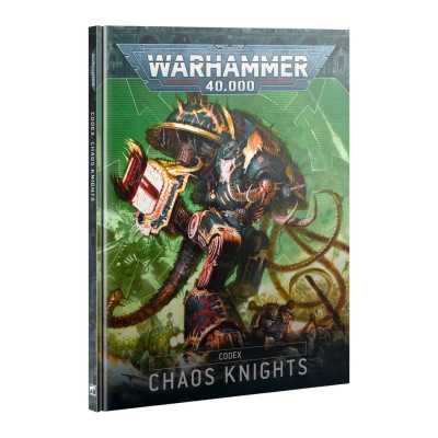 CODEX CHAOS KNIGHTS cavalieri del caos IN ITALIANO manuale WARHAMMER 40K età 12+