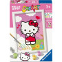 CREART kit artistico HELLO KITTY ravensburger 10 COLORI con cornice PAINT BY NUMBER età 7+