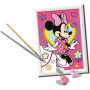 CREART kit artistico MINNIE ravensburger 10 COLORI con cornice DISNEY età 7+