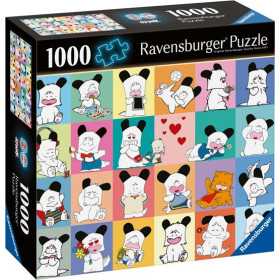 PUZZLE 1000 PEZZI ravensburger HELLO SPANK originale 80'S MANIA