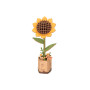 SUNFLOWER girasole ROWOOD in legno ROBOTIME wooden bloom craft 86 PEZZI età 8+