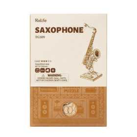 SAXOPHONE sassofono ROLIFE in legno ROBOTIME da 136 pezzi TG309 età 8+