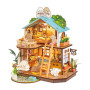 PUPPY'S COZY VILLA rolife ROBOTIME in legno MINIATURE house DIY da montare DG169 età 14+