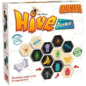 HIVE pocket ULTIMATE gioco da tavolo UNO CONTRO UNO ghenos games IN ITALIANO età 9+