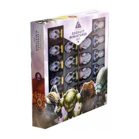EXOSUIT miniature set ESOARMATURE per il gioco da tavolo ANACHRONY mindclash games IN ITALIANO età 15+