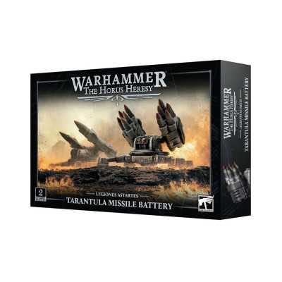 TARANTULA MISSILE BATTERY set di 2 miniature LEGIONES ASTARTES warhammer THE HORUS HERESY età 12+