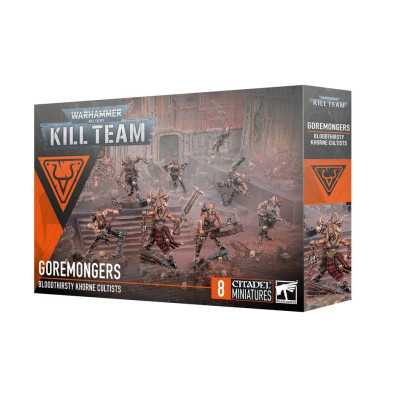 SANGUINOROSI goremongers BLOODTHIRSTY KHORNE CULTISTS warhammer 40k KILL TEAM età 12+