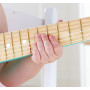 CHITARRA figli dei fiori FLOWER POWER GUITAR strumento musicale HAPE anni '60 E0600 età 3+