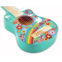 CHITARRA figli dei fiori FLOWER POWER GUITAR strumento musicale HAPE anni '60 E0600 età 3+
