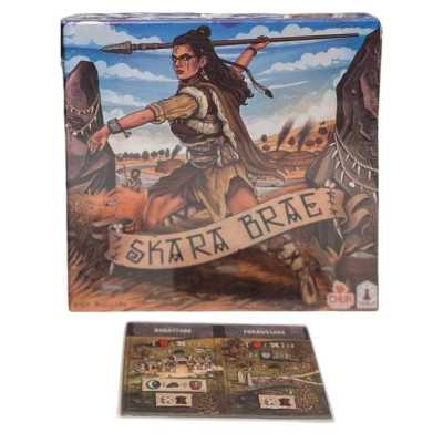 SKARA BRAE + PROMO tessere azione speciali BARTER & FORAGE tesla games IN ITALIANO età 13+