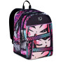 ZAINO reversibile PRO XXL seven DETACH backpack JAPAN MOOD the double CON EARPHONE WIRELESS grs