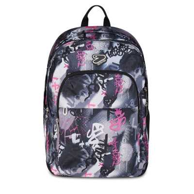 ZAINO reversibile PRO XXL seven DETACH backpack GRAY SHADOW the double CON EARPHONE WIRELESS grs