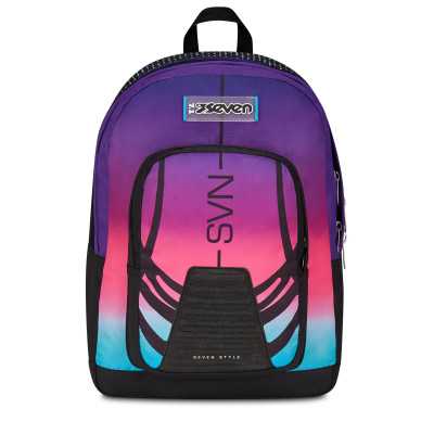 ZAINO scuola FREETHINK seven NUANCED backpack AZZURRO E VIOLA