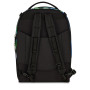 TROLLEY JACK tre ruote 3WD scuola DETACH seven WRITE DOWN GRIGIO BLU VERDE vol 37 litri ZAINO staccabile 3 IN 1