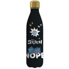 BORRACCIA in acciaio inox 304 SEVEN bottle LILO & STITCH vol 500 ml NOPE caldo e freddo