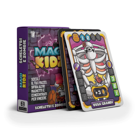 MAGI KIDZ gioco da tavolo SCHELETRI E ZOMBIE mazzo di carte IN ITALIANO età 6+