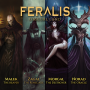 FERALIS terra oscura CORE SET gioco da tavolo IN ITALIANO età 14+