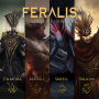 FERALIS terra oscura CORE SET gioco da tavolo IN ITALIANO età 14+