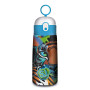 BORRACCIA TERMICA seven TIGRE in acciaio inox CON CANNUCCIA tappo a pulsante SJ GANG animali boy
