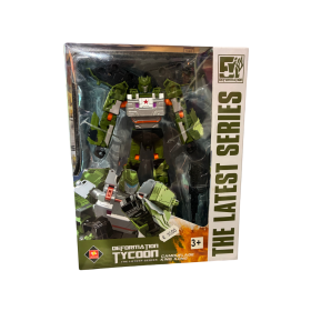 DEFORMATION TYCOON robot MIKADO transformer 5 IN 1 VERDE the lastest series CAMOUFLAGE KING KONG