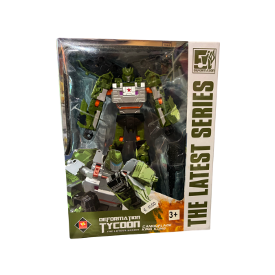 DEFORMATION TYCOON robot MIKADO transformer 5 IN 1 VERDE the lastest series CAMOUFLAGE KING KONG