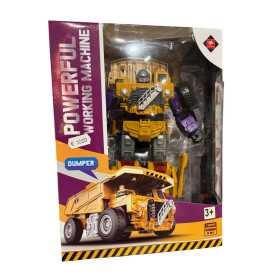 POWERFUL WORKING MACHINE robot DUMPER tranformer MIKADO deformation CATERPILLAR