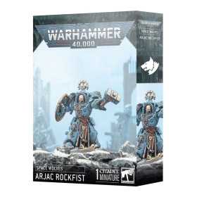 ARJAC ROCKFIST miniatura SPACE WOLVES games workshop WARHAMMER 40K età 12+