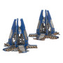 CAPSULE D'ATTERRAGGIO drop pods SPACE MARINES set di 2 miniature WARHAMMER 40K età 12+
