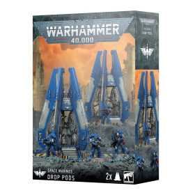 CAPSULE D'ATTERRAGGIO drop pods SPACE MARINES set di 2 miniature WARHAMMER 40K età 12+