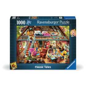 PUZZLE 1000 PEZZI ravensburger RICCIOLI D'ORO E I TRE ORSI originale CLASSIC TALES softclick