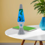 LAMPADA LAVA LEGAMI lavalamp MAGMASTIC lamp SILVER argento