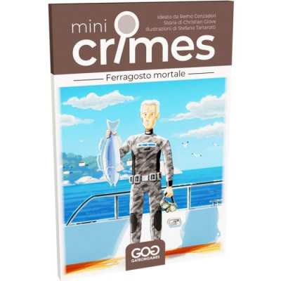 MINI CRIMES gioco da tavolo FERRAGOSTO MORTALE speciale IN ITALIANO età 8+