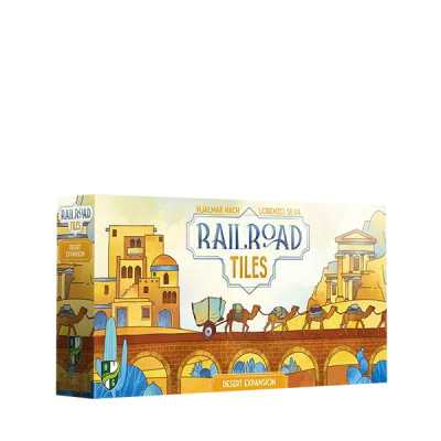 DESERT EXPANSION espansione per RAILROAD TILES tessere IN ITALIANO età 8+